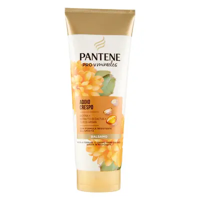 Pantene Balsamo Anti Crespo Miracles Addio Crespo con Biotina+Estratto di Cactus+Olio Argan 200 