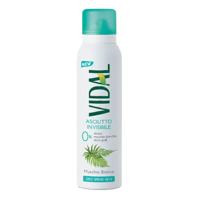 Vidal Muschio Bianco Deodorante Spray 150 ml -