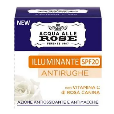 Acqua alle Rose Crema Illuminante Antirughe con Vitamina C 50 ml -