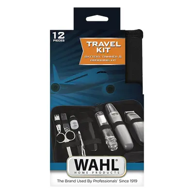 Wahl Travel Kit Regolabarba + Trimmen 12 Accessori -