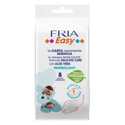 Fria Easy Carta Igienica Umidificata 8 Salviette -