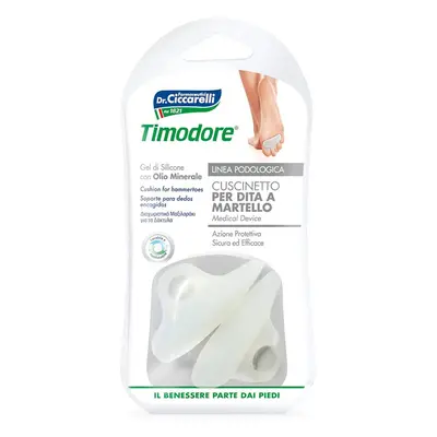 Timodore Cuscinetto per Dita a Martello Gel di Silicone -