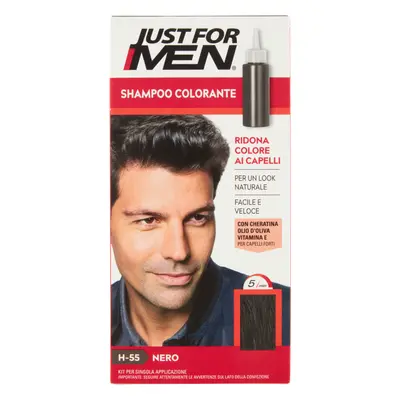 Just For Men Shampoo Colorante Nero H-55 -