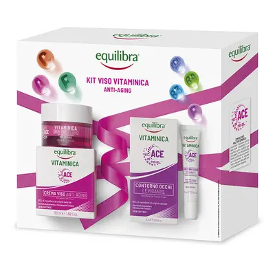 Equilibra Cofanetto Vitaminica Crema Viso e Contorno occhi -