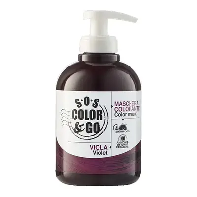 Alama Maschera Colorante Per Capelli Viola 300ml -