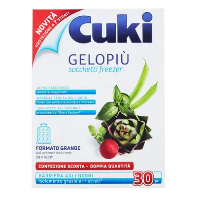 Cuki Gelopiù 29x42 cm 30 Sacchetti -