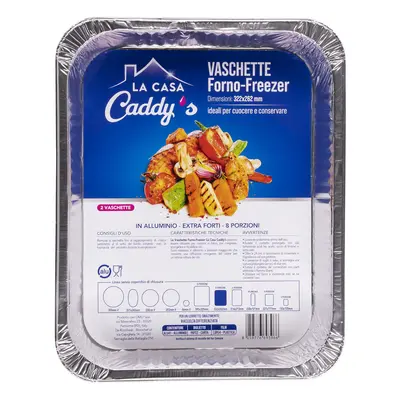 Caddy's Forno-Freezer 322x262 mm 2 Vaschette -