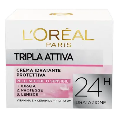 L'Oréal Paris Tripla Attiva Crema idratante Protettiva 50 ml -