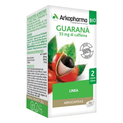 Arkopharma Guaranà Bio 40 Capsule -