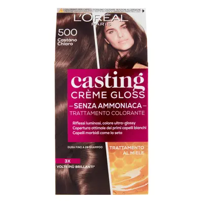 Casting Crème Gloss Colorazione Permanente Castano Chiaro N.500 -