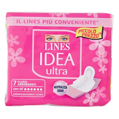 Lines Idea Ultra Flussi Abbondanti 7 Assorbenti -