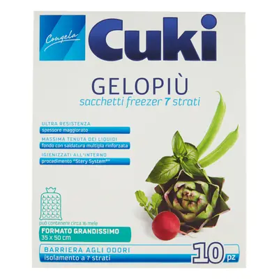 Cuki Gelopiù 35x50 cm 10 Sacchetti -