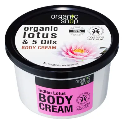 Organic Shop Indian Lotus Crema Corpo 250 ml -