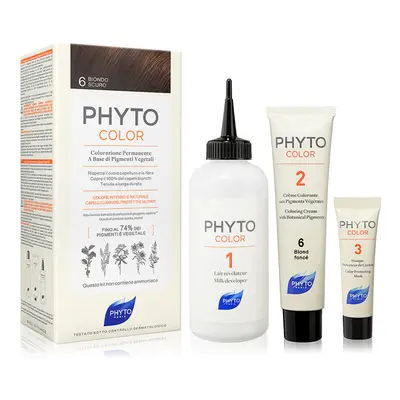 Phyto Phytocolor 6 Biondo Scuro Colorazione Permanente Per Capelli -