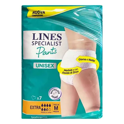 Lines Specialist Pants Extra Unisex Medium 7 Assorbenti -