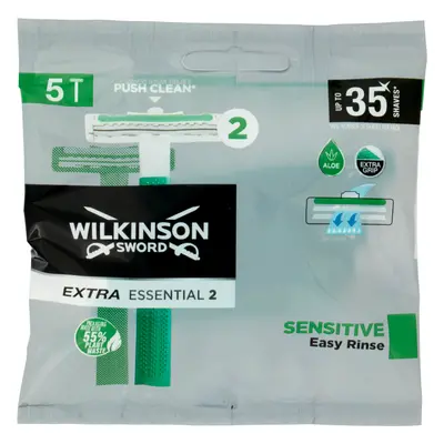 Wilkinson Sword Rasoio Extra Essential 2 Sensitive x5 -