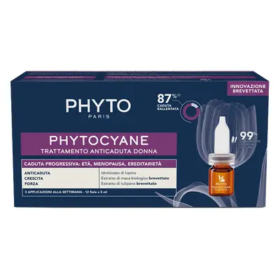 Lierac Phyto Phytocyane Donna Caduta Progressiva 12 Fiale -