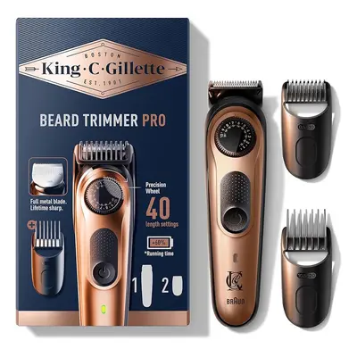 Gillette King C. Rasoio Elettrico Barba Pro -