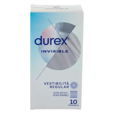 Durex Invisible Regular 10 Preservativi -