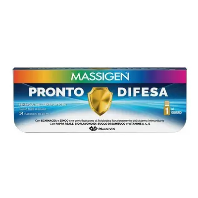 Massigen Pronto Difesa Sistema Immunitario 14 Flaconcini -