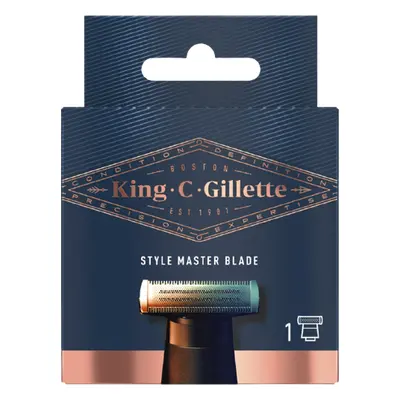 Gillette King C. Lamette di Ricambio per Rasoio Elettrico Regolabarba Style Master -