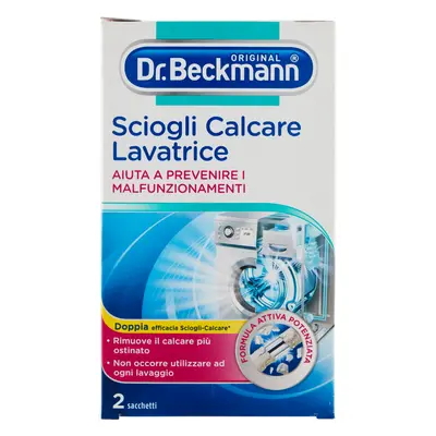 Dr. Beckmann Sciogli Calcare Lavatrice 2 Sacchetti Da 50 g -