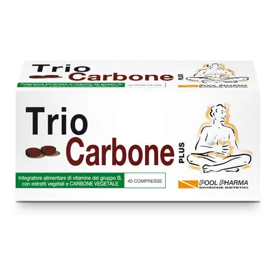 Trio Carbone Plus Integratore Alimentare 40 Compresse -