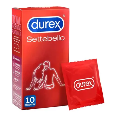 Durex Preservativi Settebello Super Sottile 10 Profilattici -