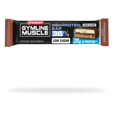 Enervit Gymline High Protein Barretta Cioccolato e Vaniglia 55g -