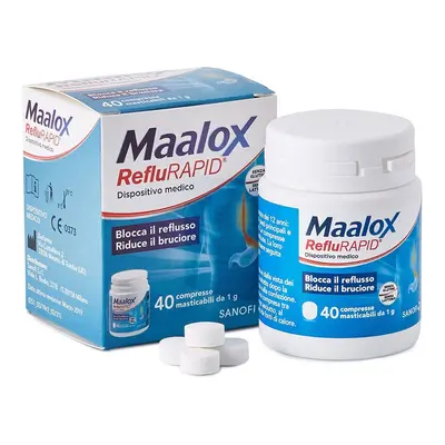 Maalox Reflurapid 40 Compresse -