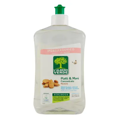 L' Albero Verde Mandorla Detersivo Piatti e Mani 500 ml -