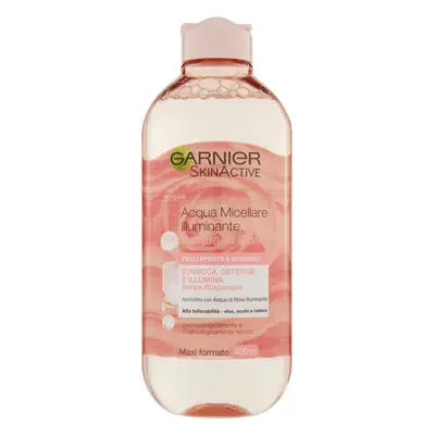 Garnier Acqua Micellare illuminante Acqua di Rose Micellare 400 ml -