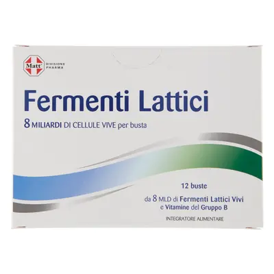 Matt Divisione Pharma Fermenti Lattici 12 Buste -