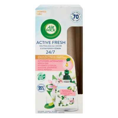 Air Wick Active Fresh Diffusore Automatico Bouquet di Gelsomini 228 ml -