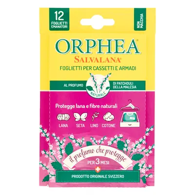 Orphea Salvalana Profumo di Patchouli della Malesia 12 Foglietti - -