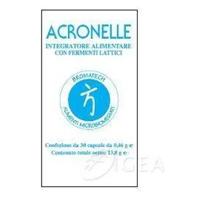 Bromatech Acronelle Integratore Fermenti Lattici 30 capsule