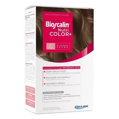 Bioscalin Nutricolor+ 6 Biondo Scuro Colorazione Permanente