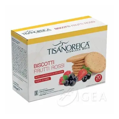 Tisanoreica Style 20 biscotti dietetici al gusto di Frutti Rossi