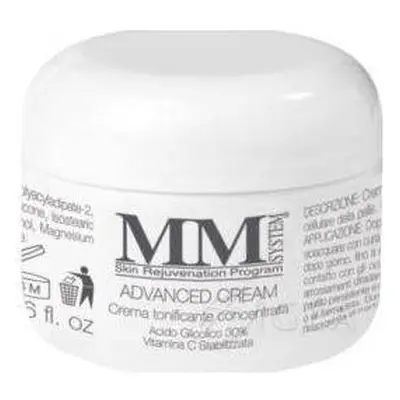 MM System Advanced Cream Professional Night Crema Tonificante Notte Viso 50 ml