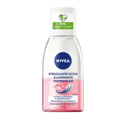 Nivea Struccante Occhi Bifasico Illuminante Waterproof 125 ml