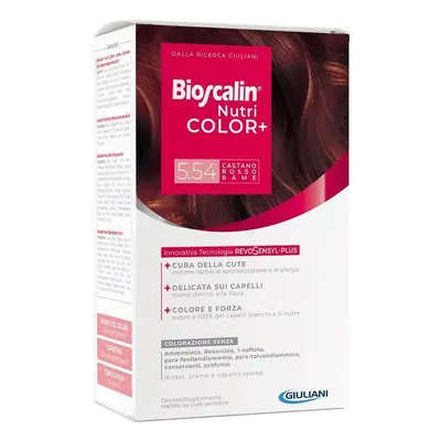 Bioscalin Nutricolor+ 5,54 Castano Rosso Colorazione Permanente