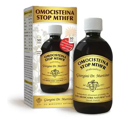 Dr Giorgini Omocisteina Stop MTHFR Liquido Analcolico 500 ml