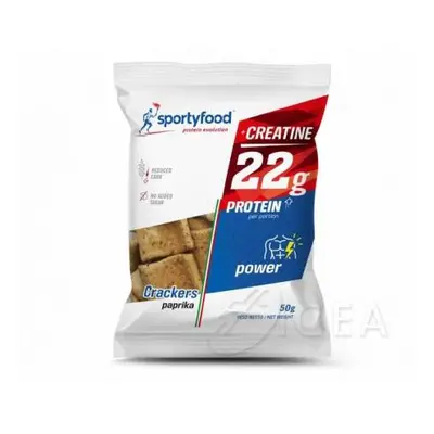 Sportyfood Creatine Crackers Proteici Gusto Paprika 50 g