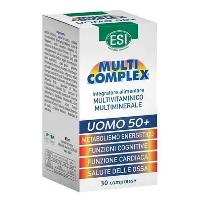 Esi Multicomplex Uomo 50+ Integratore Multivitaminico e Multiminerale 30 compresse