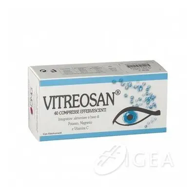 Vitreosan Integratore di Magnesio Potassio e Vitamina C 40 compresse effervescenti