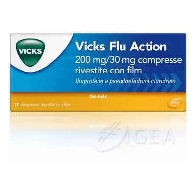 Vicks Flu Action Compresse