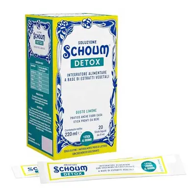 Soluzione Schoum Detox per il controllo del peso 20 stick