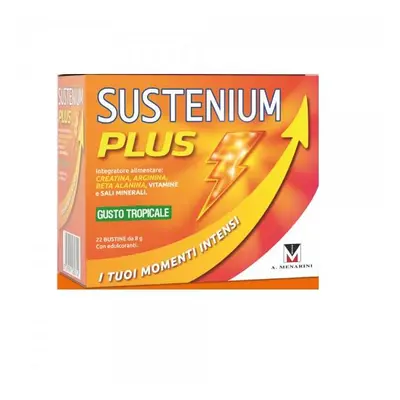 Sustenium Plus Gusto Tropical Aminoacidi Vitamine e Sali Minerali 22 Buste