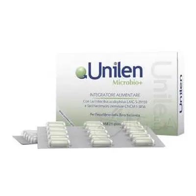 Unilen Microbio+ Integratore per l'equilibrio intestinale 2 x 15 capsule