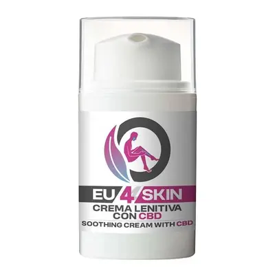 Eu4skin Crema lenitiva per acne eczema dermatite e psoriasi con Cbd 50 ml